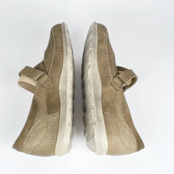 Ecco Cayla Womens Mary Jane Comfort Shoes Crisscross Navajo Brown Leather 40 - Picture 8 of 9